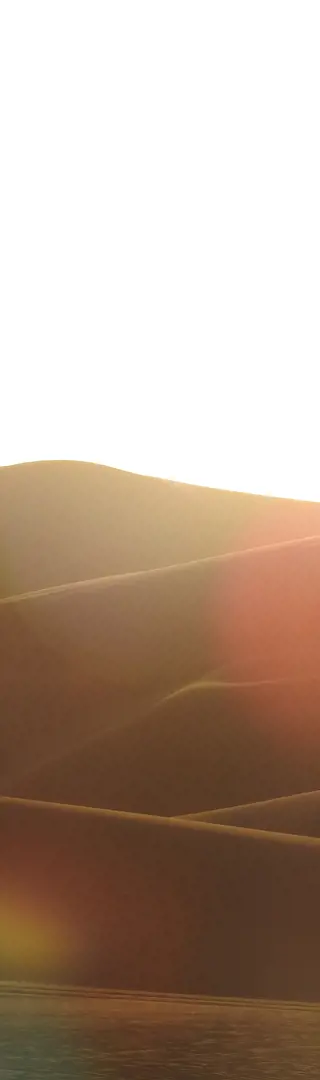 Sand so weit das Auge reicht